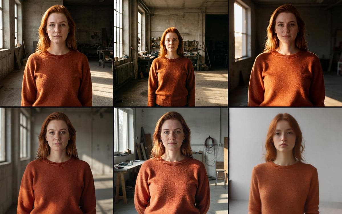 The same prompt rendered by several image models side by side.